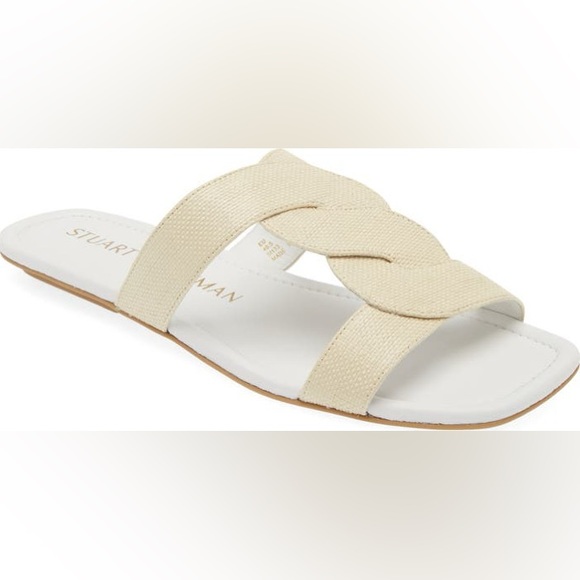 Stuart Weitzman Shoes - STUART WEITZMAN Ibiza canvas sandals